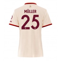 Camiseta Bayern Munich Thomas Muller #25 Tercera Equipación Replica 2024-25 para mujer mangas cortas